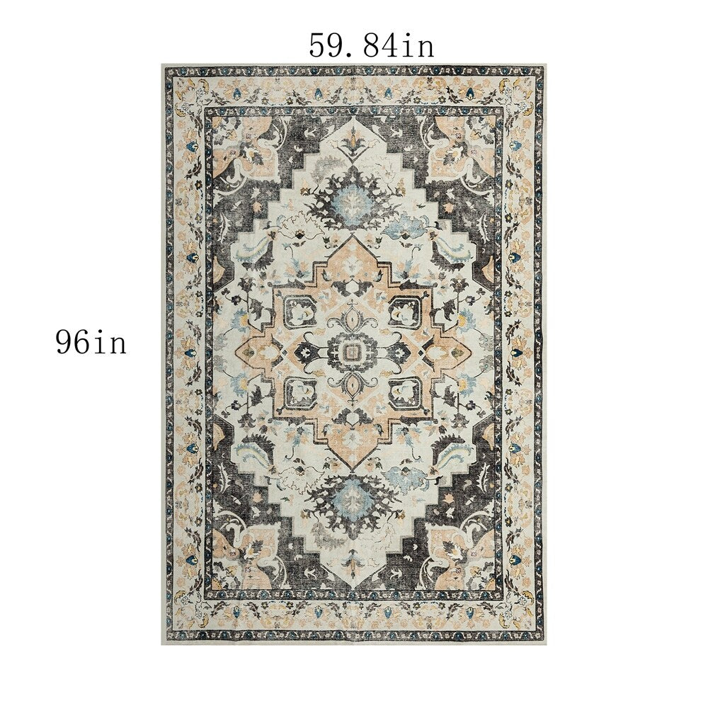 Vintage Modern Abstract Area Rug