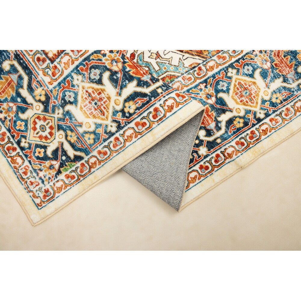 Vintage Modern Abstract Area Rug