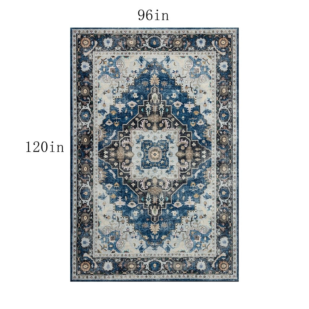 Vintage Modern Abstract Area Rug