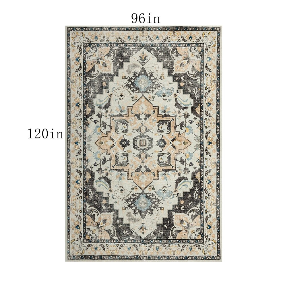 Vintage Modern Abstract Area Rug