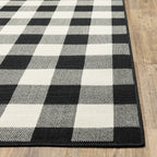 Vista Home Malta Gingham Check Indoor/Outdoor Area Rug
