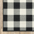 Vista Home Malta Gingham Check Indoor/Outdoor Area Rug