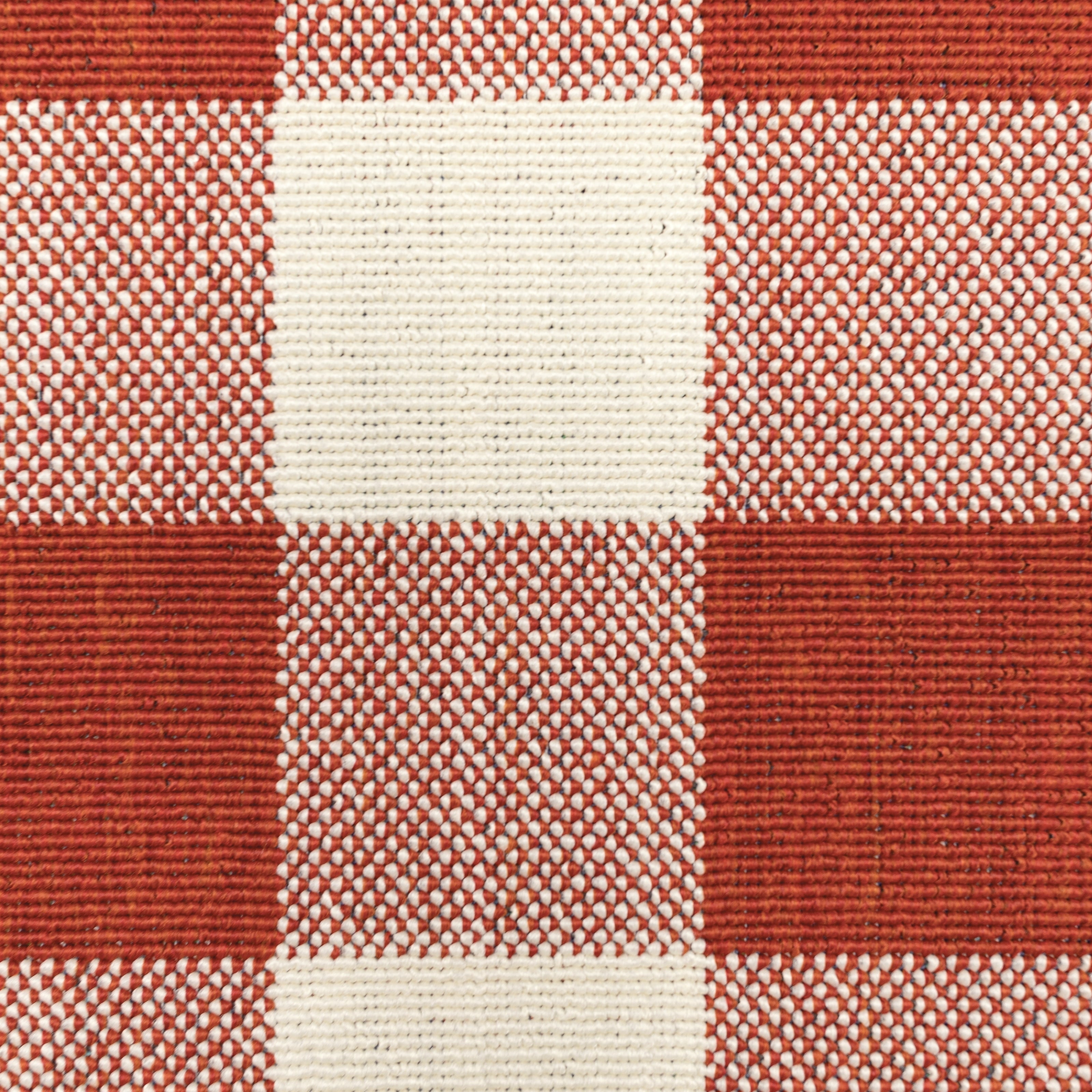 Vista Home Malta Gingham Check Indoor/Outdoor Area Rug