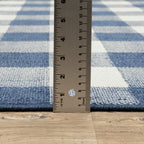 Vista Home Malta Gingham Check Indoor/Outdoor Area Rug