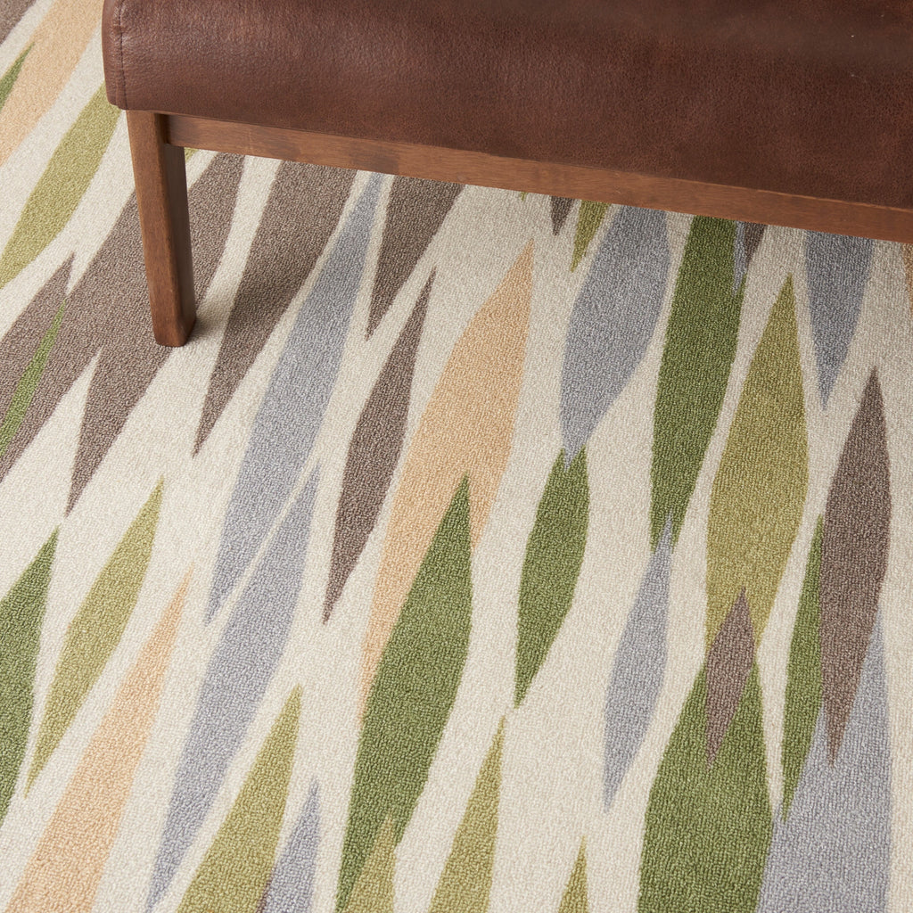 Waverly Sun N' Shade Modern Abstract Indoor Outdoor Area Rug