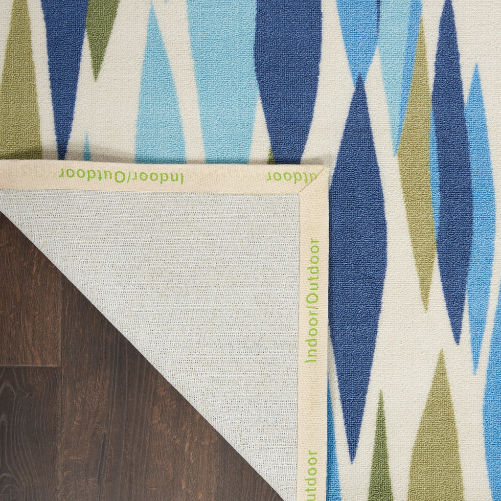 Waverly Sun N' Shade Modern Abstract Indoor Outdoor Area Rug