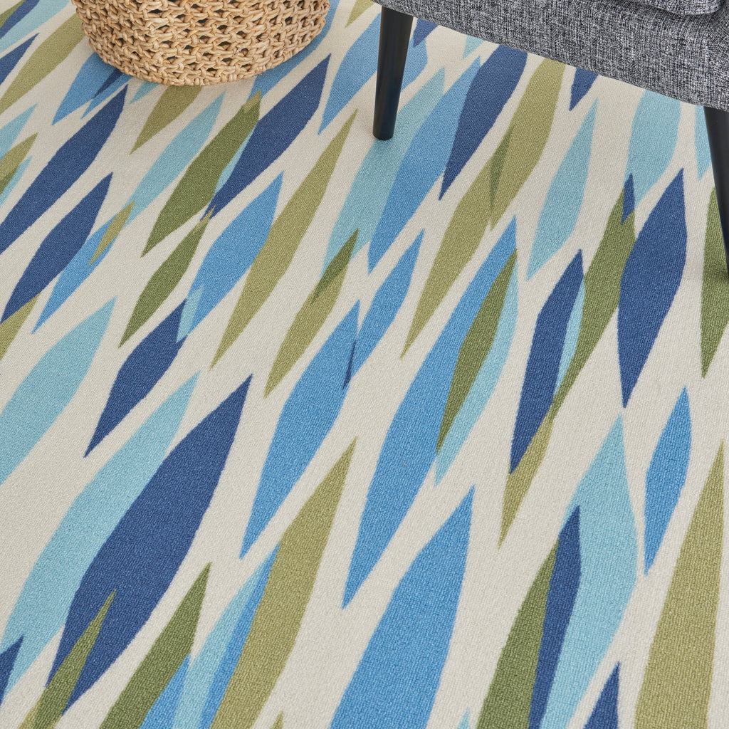 Waverly Sun N' Shade Modern Abstract Indoor Outdoor Area Rug