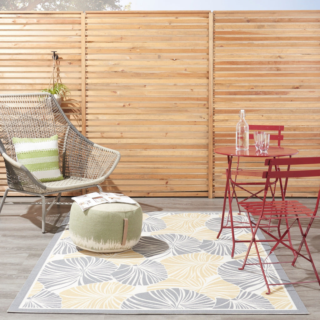 Waverly Sun N' Shade Modern Botanical Indoor/Outdoor Area Rug