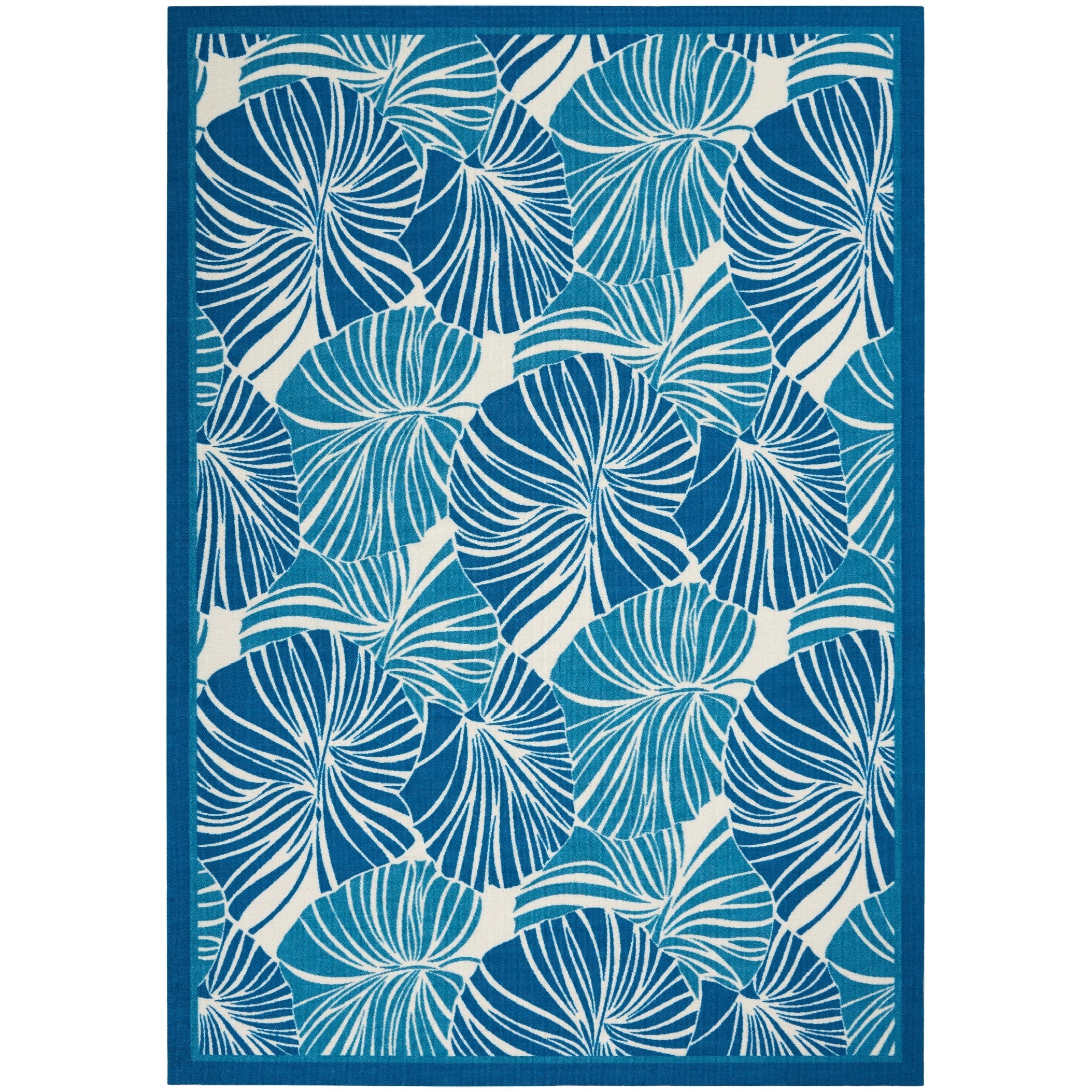 Waverly Sun N' Shade Modern Botanical Indoor/Outdoor Area Rug