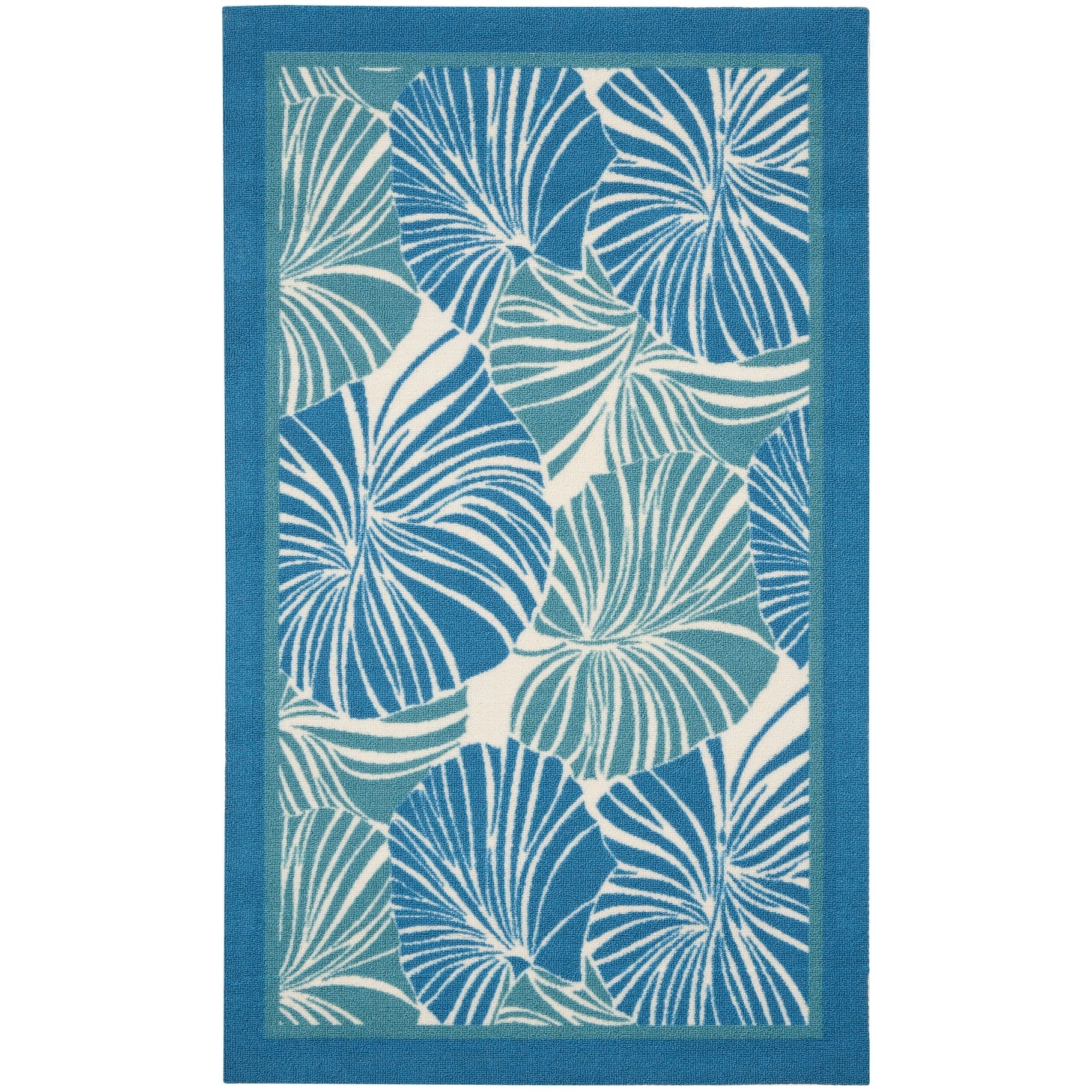Waverly Sun N' Shade Modern Botanical Indoor/Outdoor Area Rug