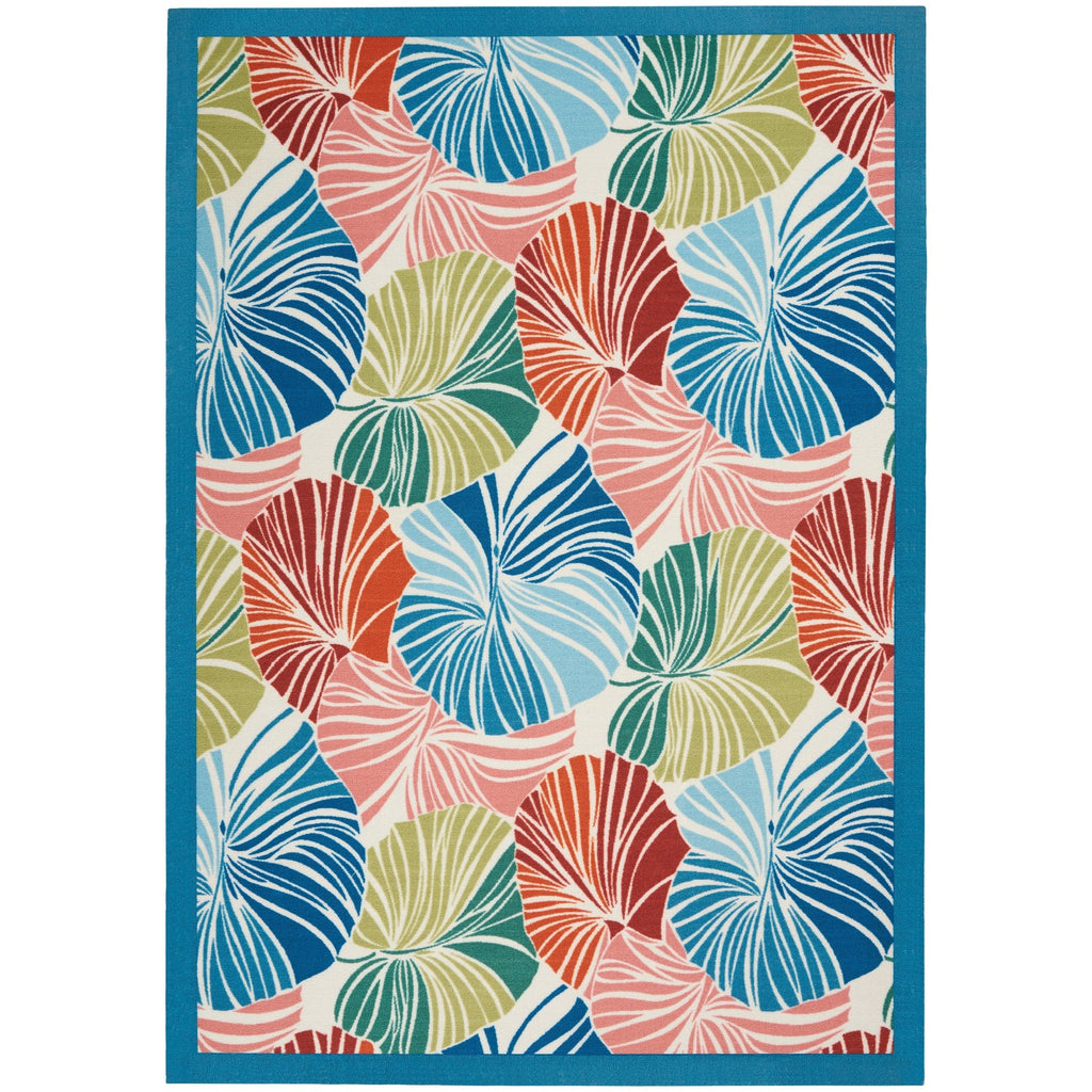 Waverly Sun N' Shade Modern Botanical Indoor/Outdoor Area Rug