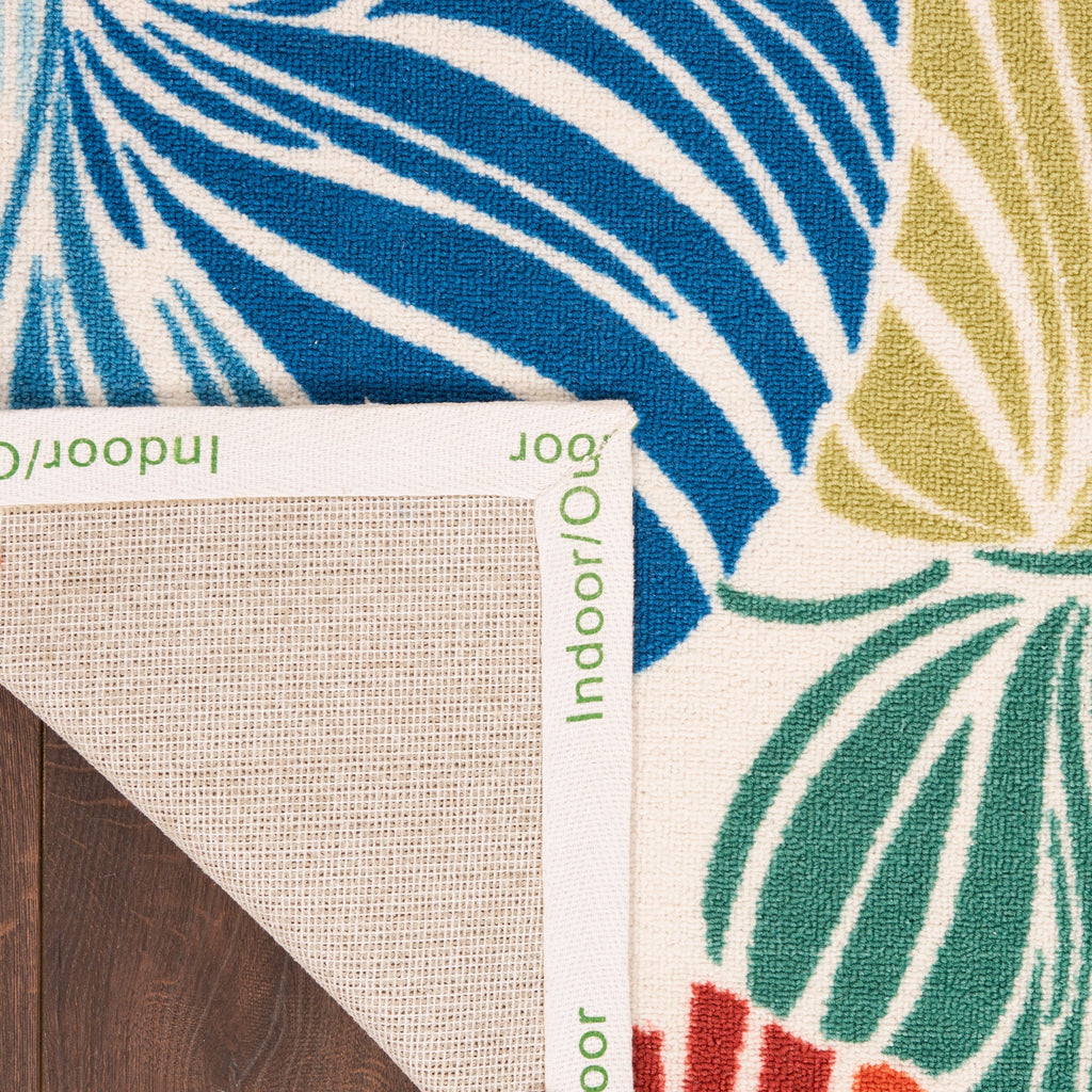 Waverly Sun N' Shade Modern Botanical Indoor/Outdoor Area Rug