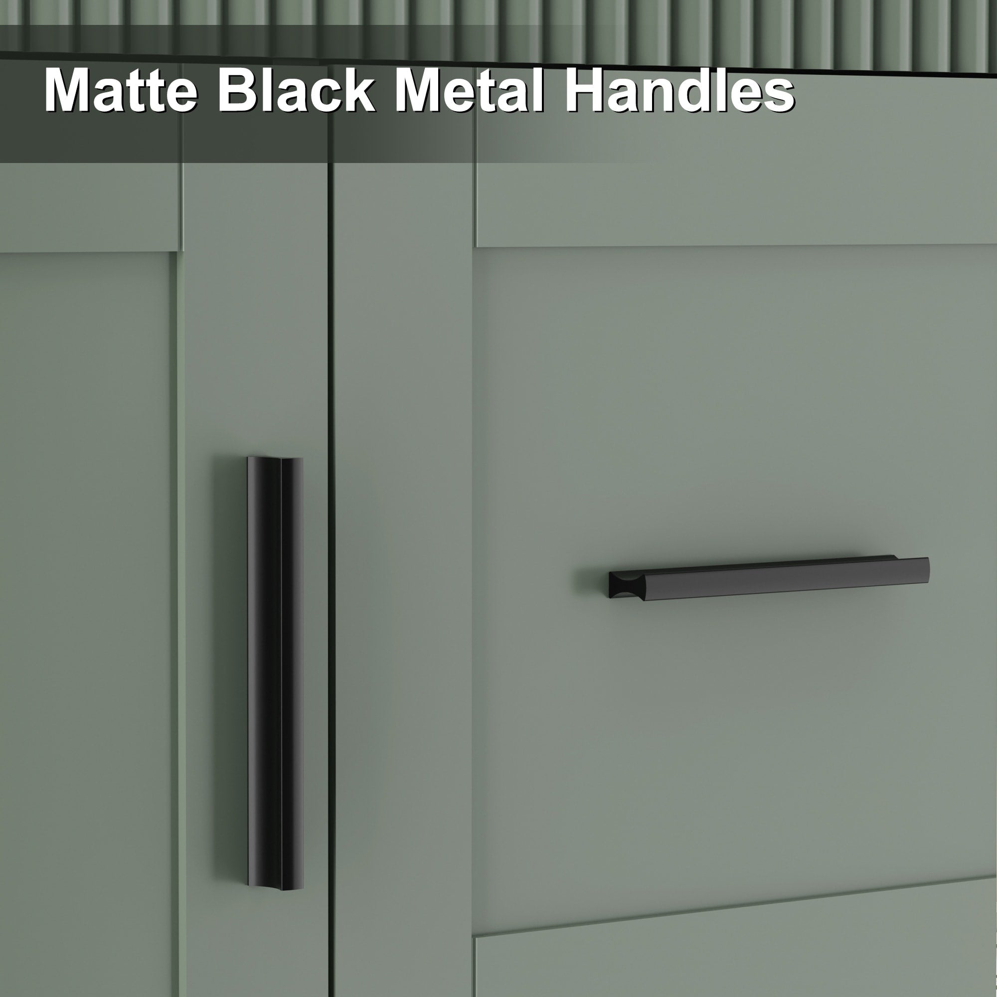 Wavy Line 30/36/48 Bathroom Vanity Set with Sink & Faucet