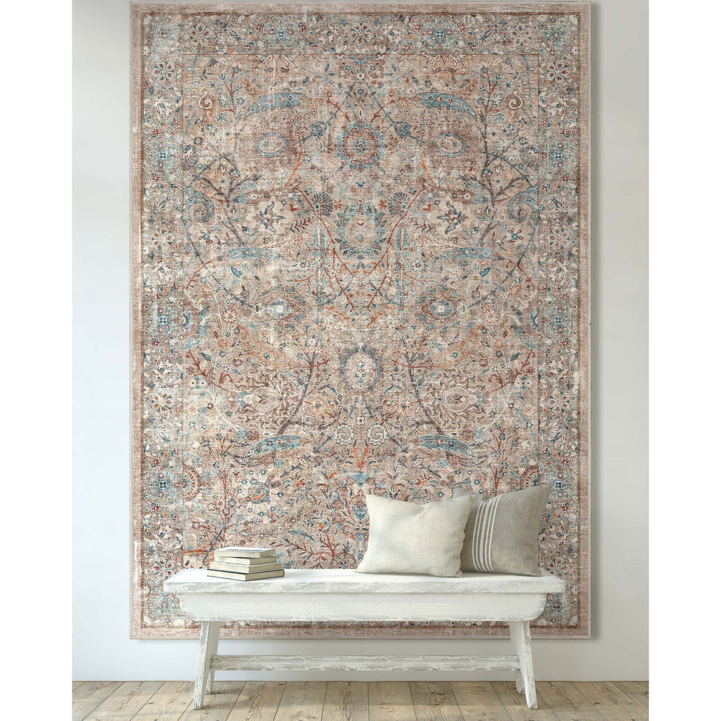 Well Woven Asha Vintage Emilia Flat-Weave Area Rug
