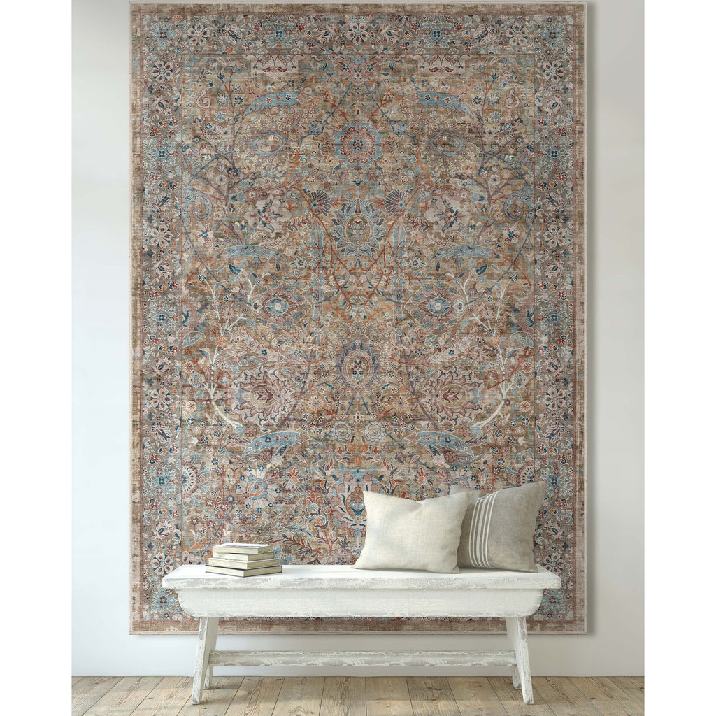 Well Woven Asha Vintage Emilia Flat-Weave Area Rug