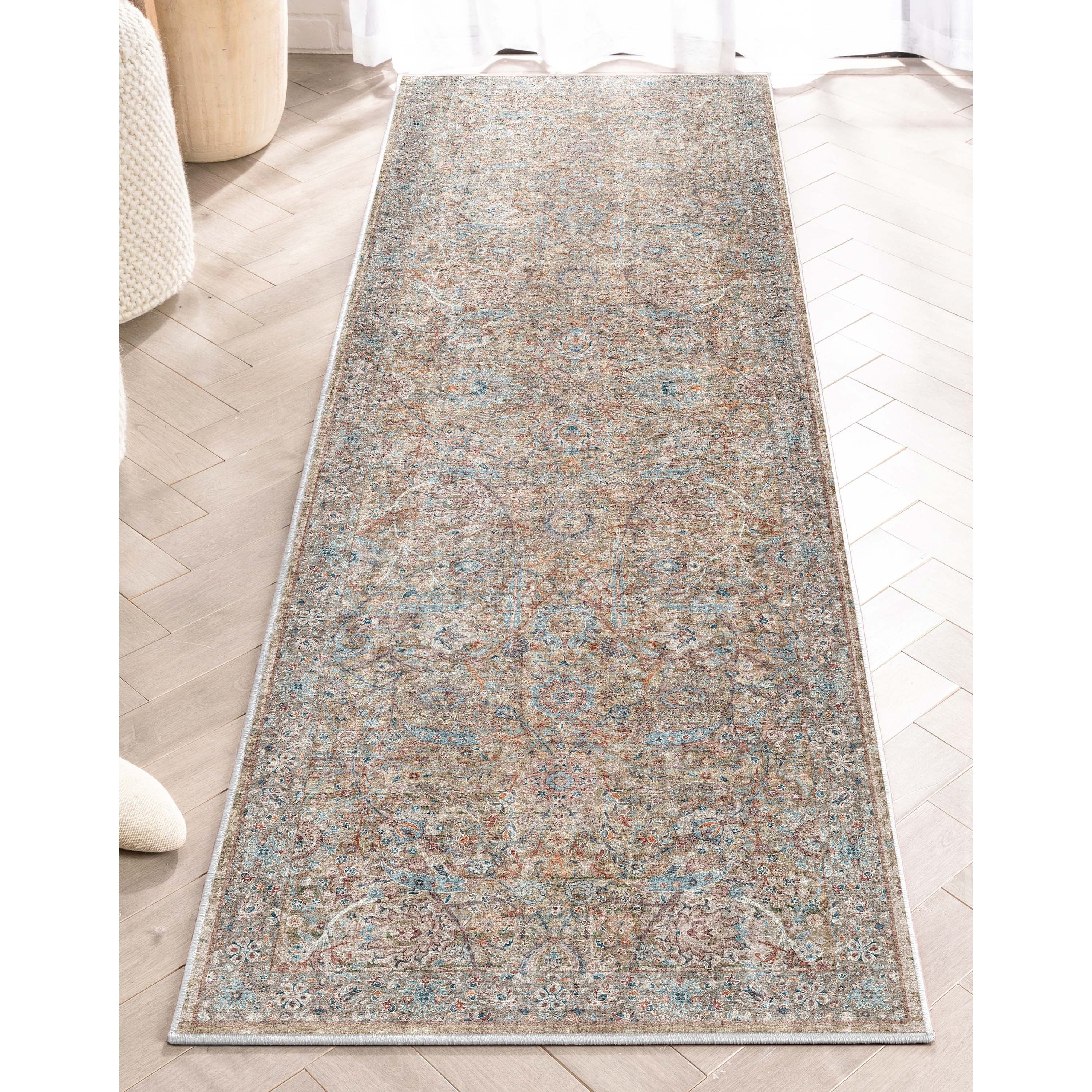 Well Woven Asha Vintage Emilia Flat-Weave Area Rug
