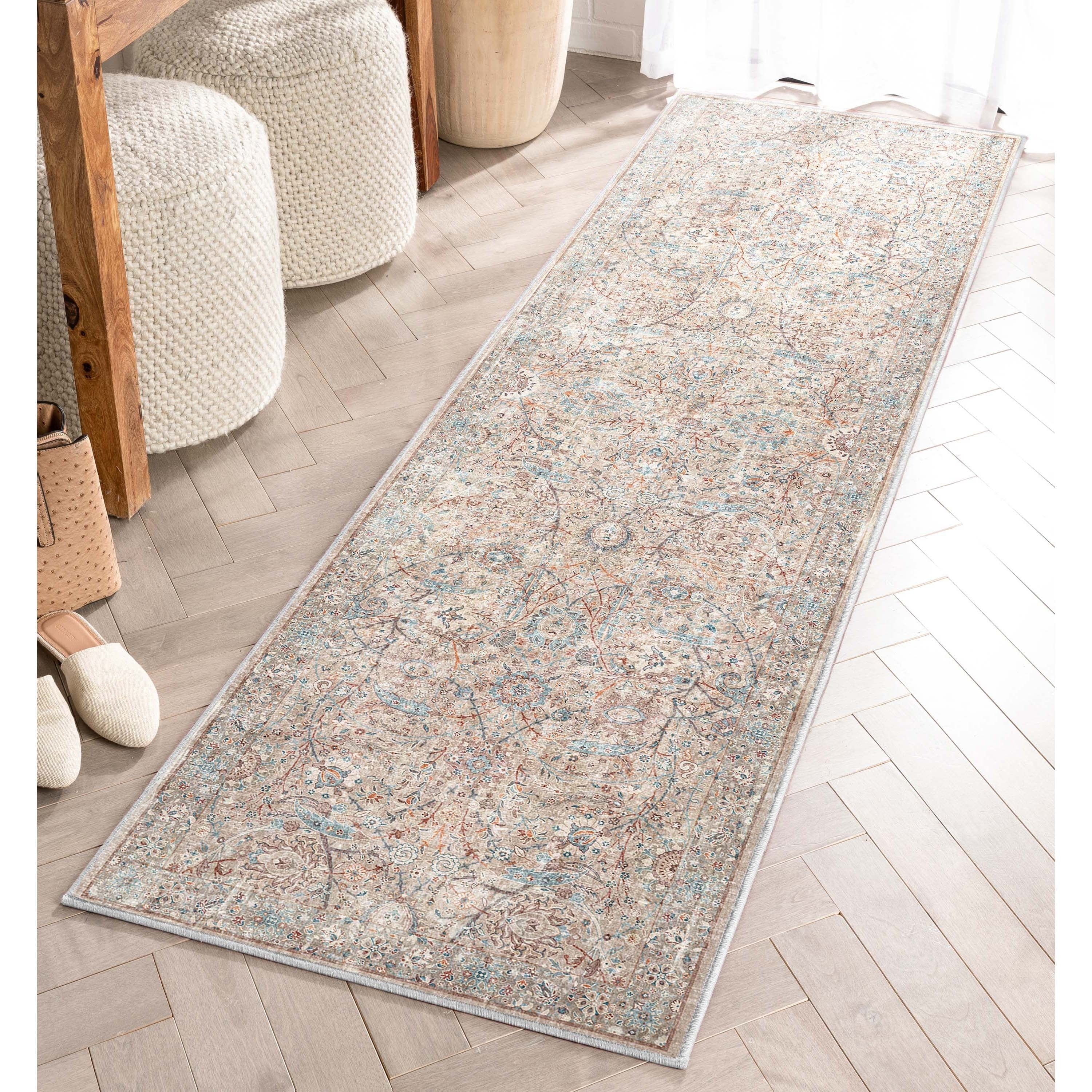Well Woven Asha Vintage Emilia Flat-Weave Area Rug