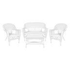 Wicker Patio 4-piece Conversation Set