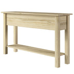 Wood Hall Table Console 3 Drawers Corona | Furniture Dash - N/A