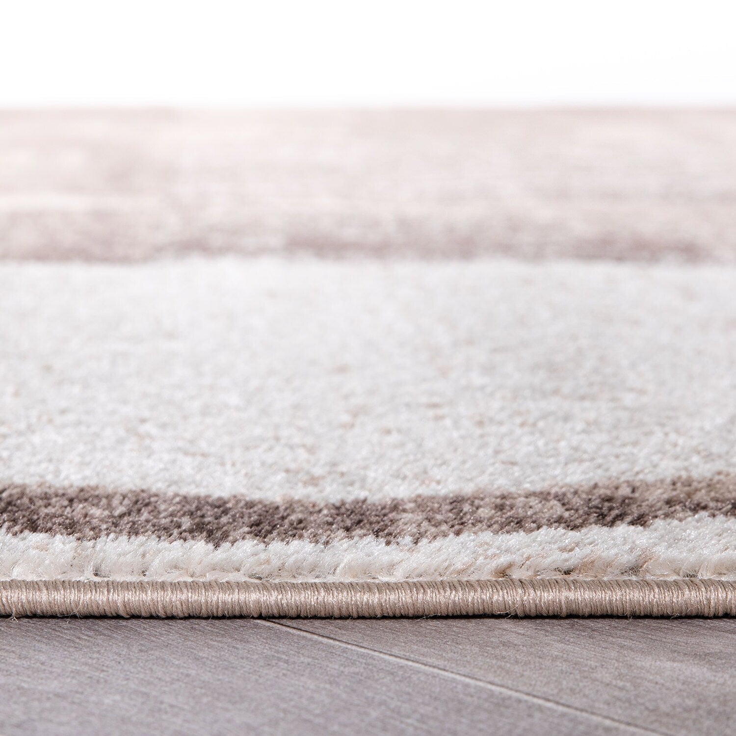 World Rug Gallery Abstract Polypropylene Machine-Made Circle Area Rug