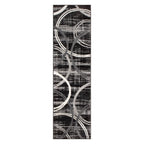 World Rug Gallery Contemporary Abstract Circles Design Area Rug