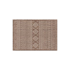 World Rug Gallery Distressed Geometric Bohemian Textured Flat Weave Indoor/Outdoor Area Rug