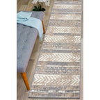 World Rug Gallery Distressed Geometric Indoor/Outdoor Area Rug