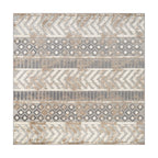 World Rug Gallery Distressed Geometric Indoor/Outdoor Area Rug