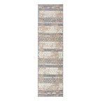 World Rug Gallery Distressed Geometric Indoor/Outdoor Area Rug