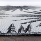 World Rug Gallery Floral Tropical Reversible Recycled Plastic Outdoor Rugs