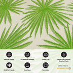 World Rug Gallery Floral Tropical Reversible Recycled Plastic Outdoor Rugs