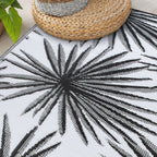 World Rug Gallery Floral Tropical Reversible Recycled Plastic Outdoor Rugs