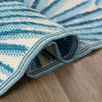 World Rug Gallery Floral Tropical Reversible Recycled Plastic Outdoor Rugs