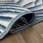 World Rug Gallery Floral Tropical Reversible Recycled Plastic Outdoor Rugs