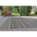 World Rug Gallery Modern Bohemian Global Indoor/Outdoor Area Rug