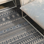 World Rug Gallery Modern Bohemian Global Indoor/Outdoor Area Rug