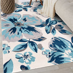 World Rug Gallery Modern Floral Design Area Rug