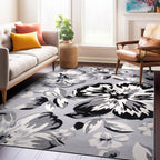 World Rug Gallery Modern Floral Design Area Rug