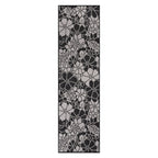 World Rug Gallery Modern Floral Flowers Textured Flat Weave Indoor/Outdoor Area Rug