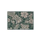 World Rug Gallery Modern Floral Flowers Textured Flat Weave Indoor/Outdoor Area Rug