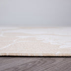 World Rug Gallery Modern Floral Flowers Textured Flat Weave Indoor/Outdoor Area Rug