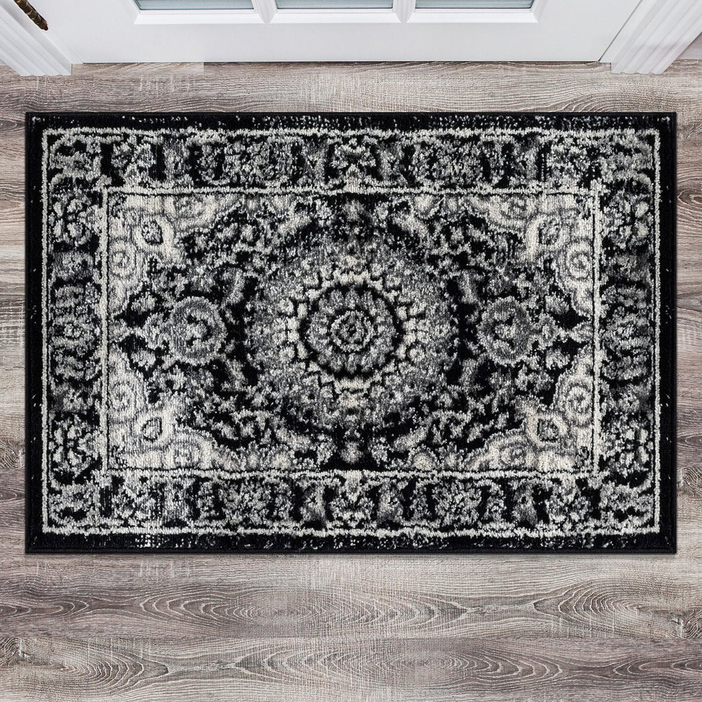 World Rug Gallery Traditional Oriental Medallion Area Rug