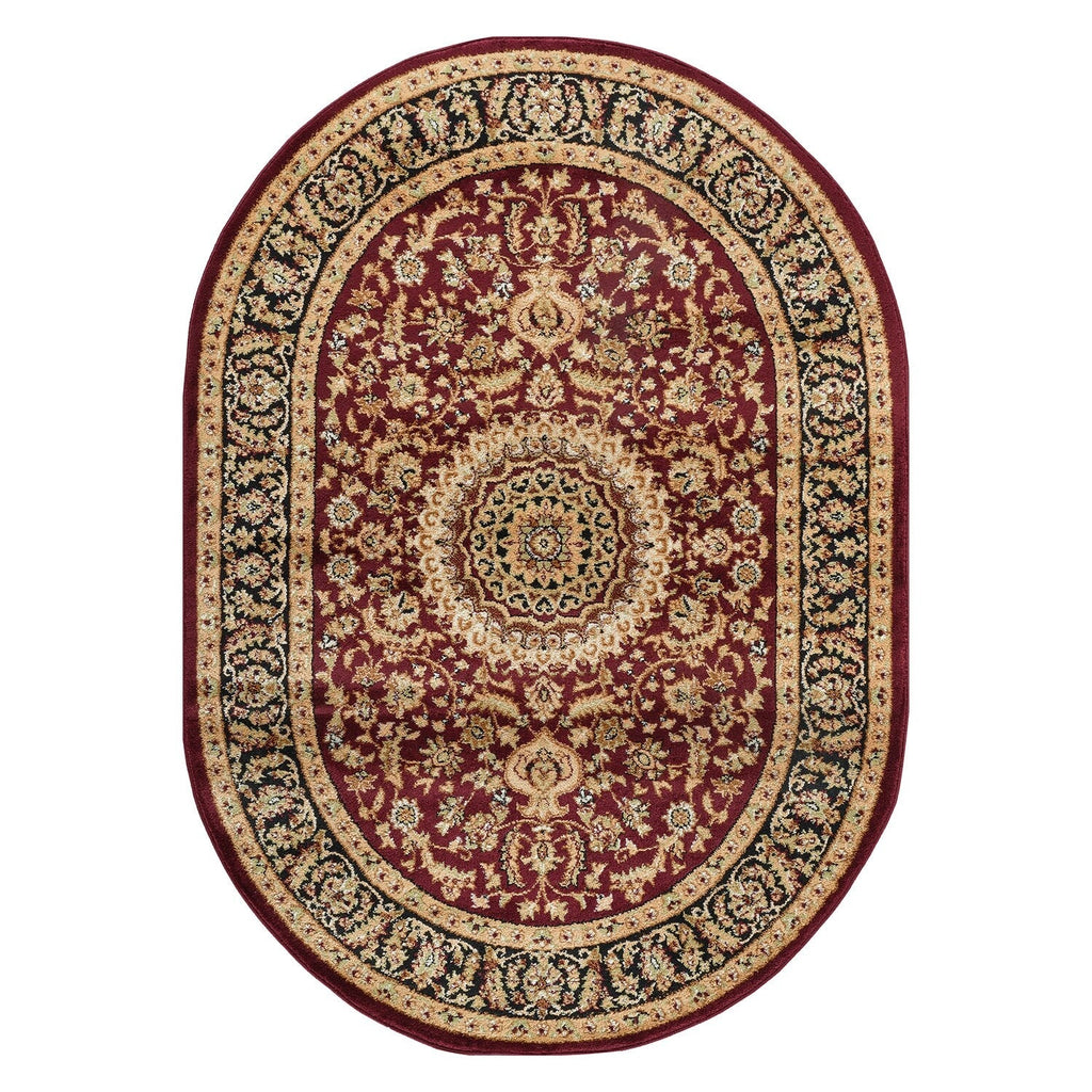 World Rug Gallery Traditional Oriental Medallion Area Rug