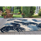 World Rug Gallery Tropical Floral Modern Indoor/Outdoor Area Rug
