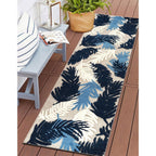 World Rug Gallery Tropical Floral Modern Indoor/Outdoor Area Rug