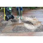 World Rug Gallery Tropical Floral Modern Indoor/Outdoor Area Rug