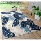 World Rug Gallery Tropical Floral Modern Indoor/Outdoor Area Rug
