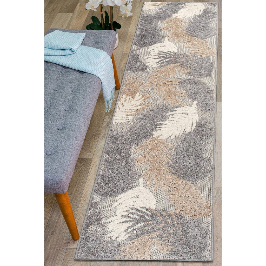 World Rug Gallery Tropical Floral Modern Indoor/Outdoor Area Rug