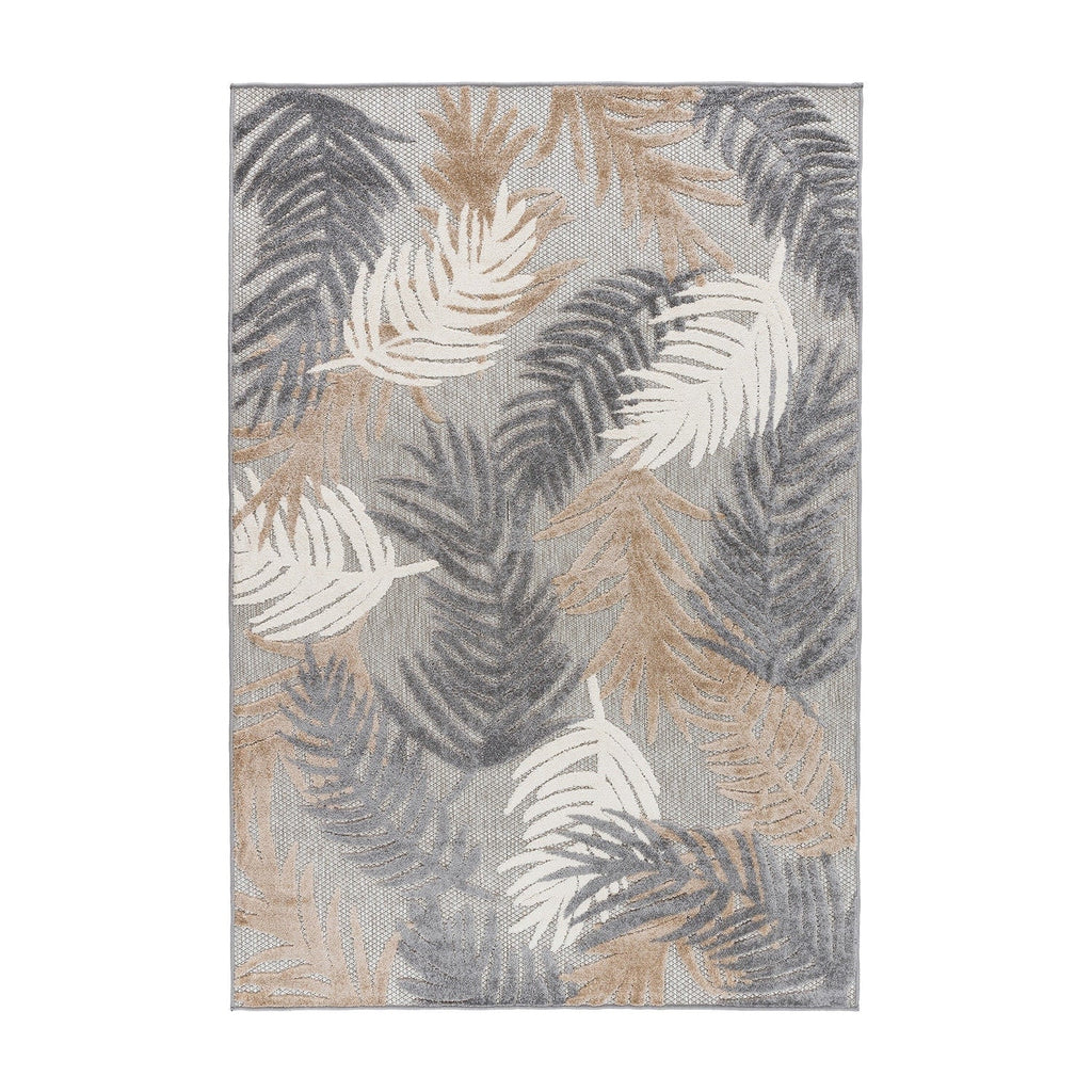 World Rug Gallery Tropical Floral Modern Indoor/Outdoor Area Rug