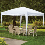 Zenova 10' x 10' Outdoor Pop Up Canopy Tent Patio Gazebo Party Wedding Tent